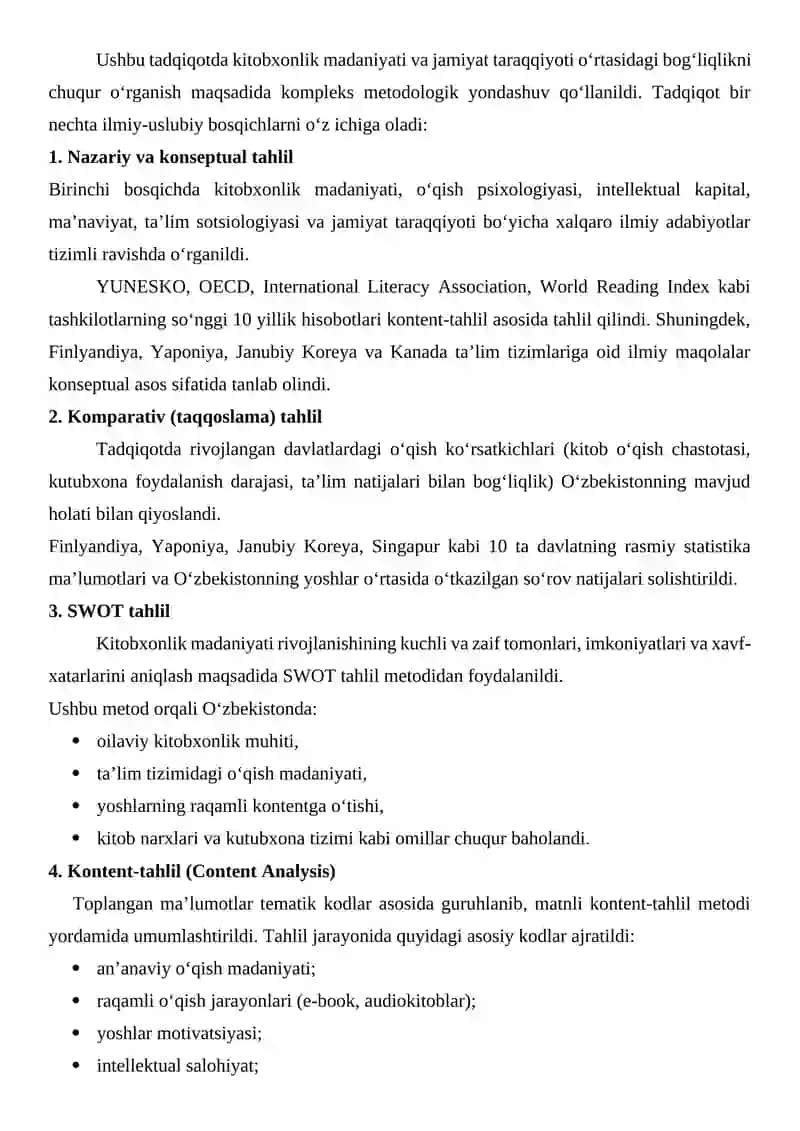 Kitobxonlik madaniyati va jamiyat taraqqiyoti 3
