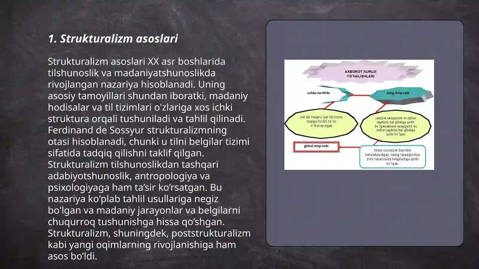 Strukturalizm va uning yo'nalishlari 3