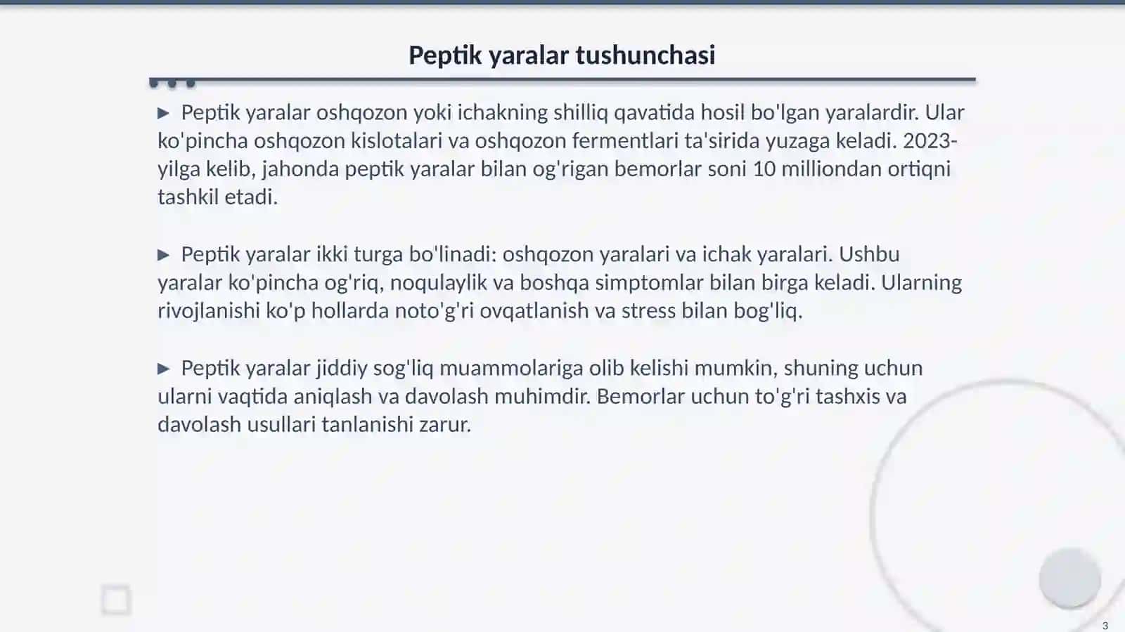 Peptik yaralar 3