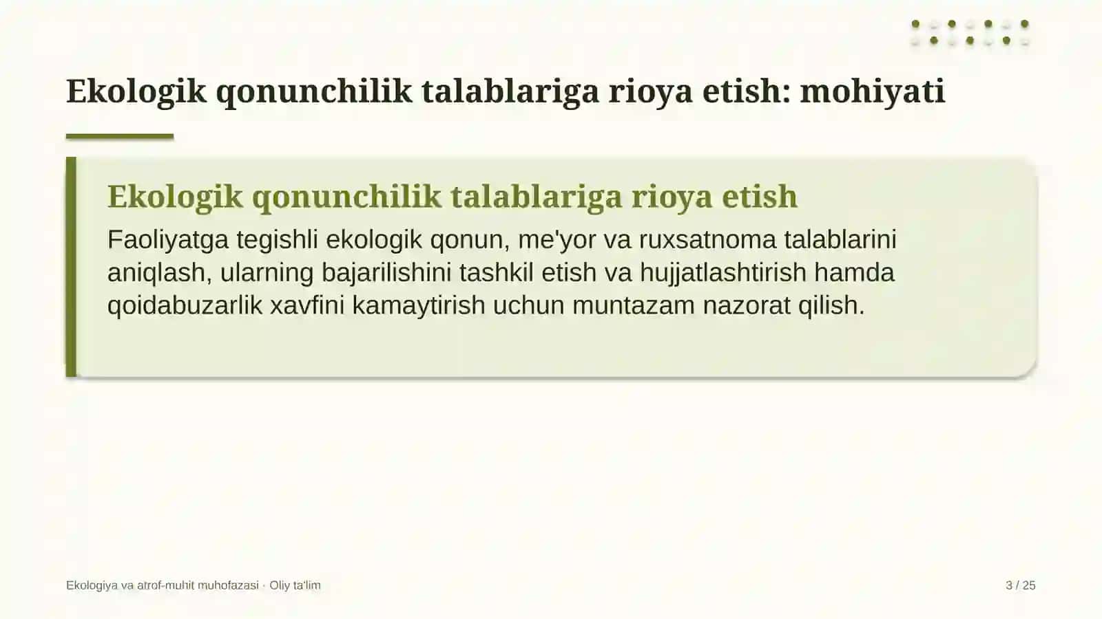 qozonxonalarda ekologik qonunchilik talablariga rioya etish 3388 3