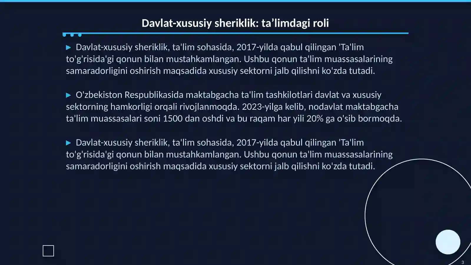 Davlat -xususiy sheriklik asosidagi nodavlat maktabgacha ta’lim tashkiloti ish hujjatlarini yuritilish talablari 3