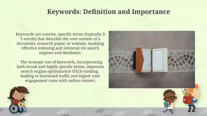 Plan: Keywords: Definition and Importance 3