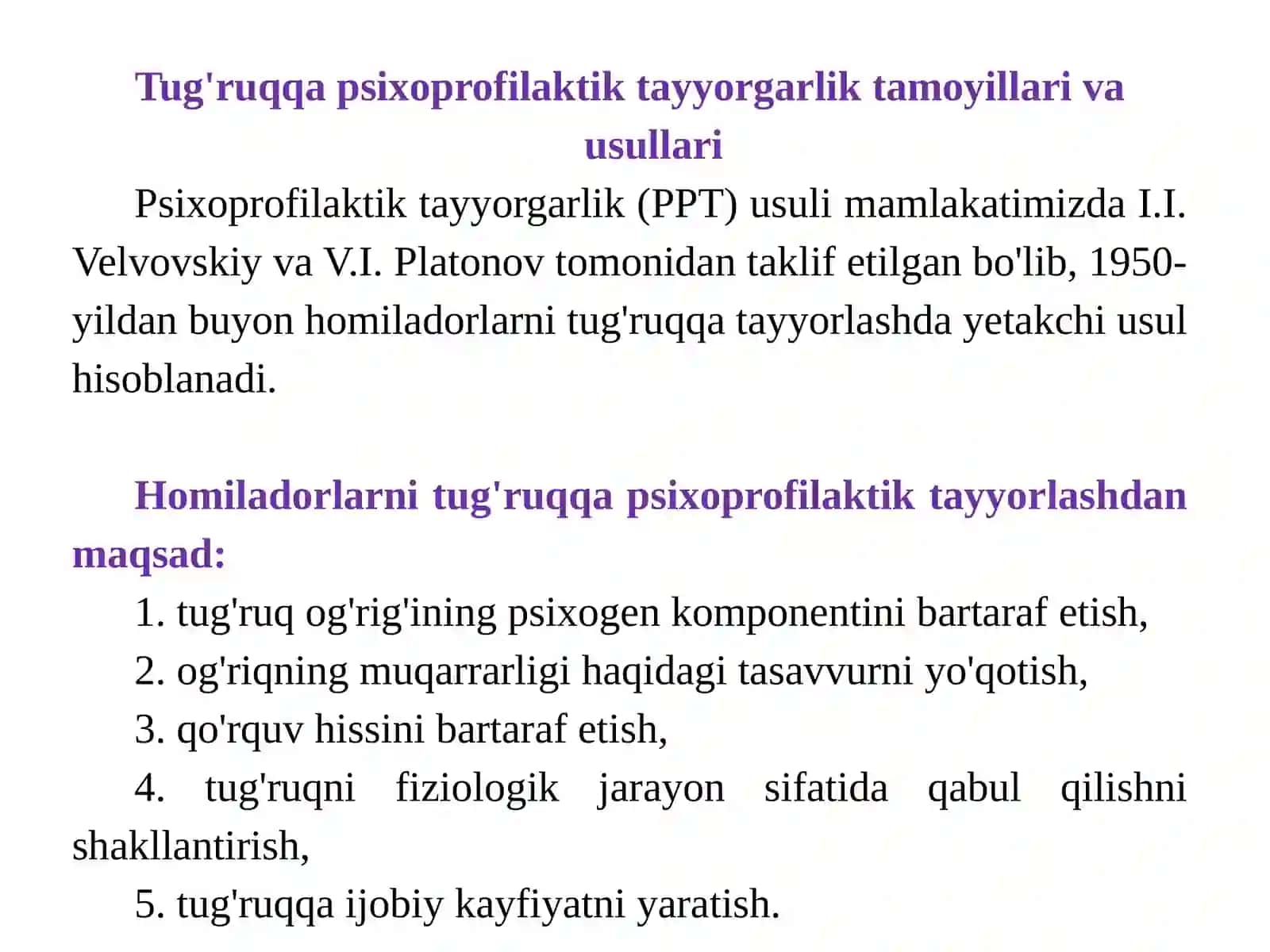 Homiladorlikda fiziopsixoprofilaktika va pedagogik jihatlar 3