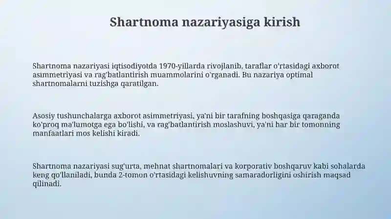Shartnomalarnazariyasi 3