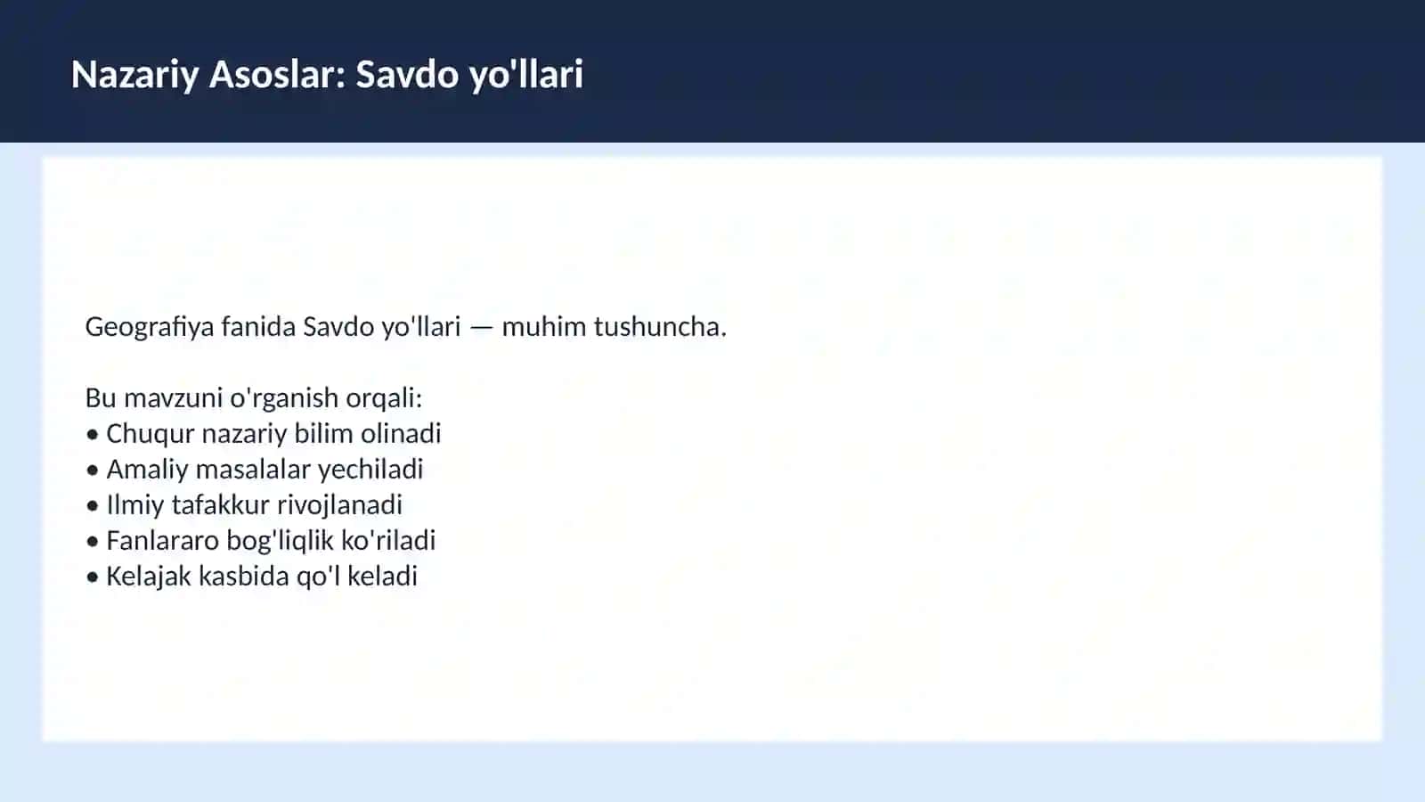Sanoat geografiyasi dars ishlanmasi 3