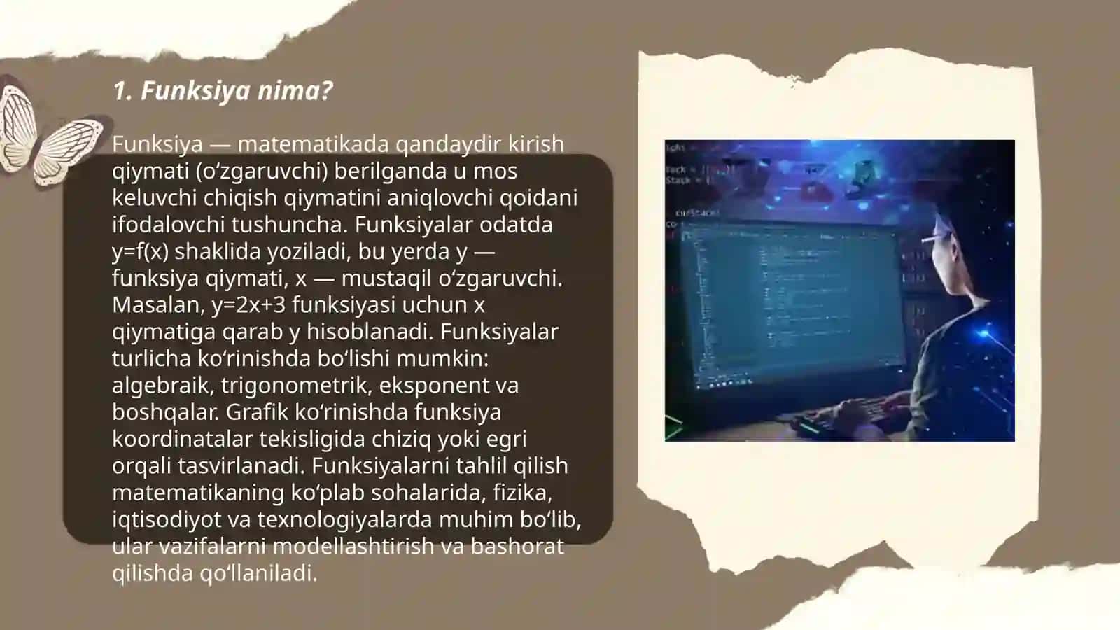 Python dasturlash tillda funksiyalarini yaratish va funksiya haqida tushuncha 3