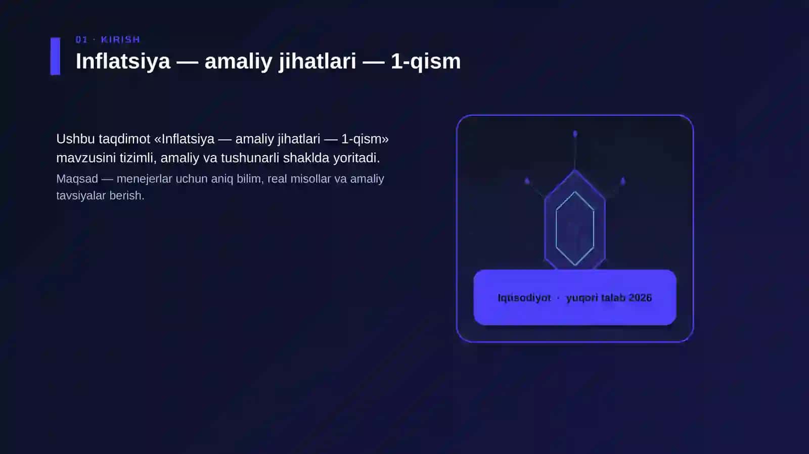 Inflatsiya — amaliy jihatlari — 1-qism 3
