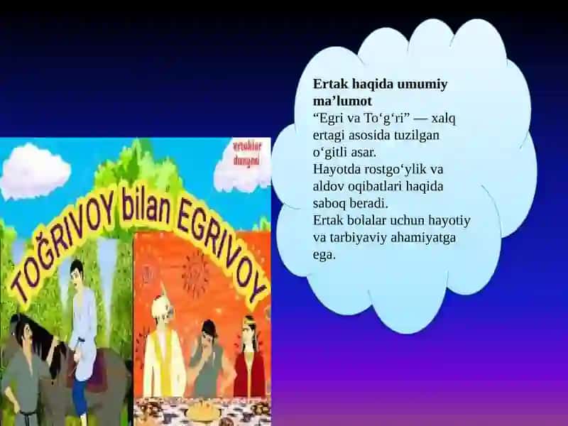 Mavzu:Egri va to`gri 3