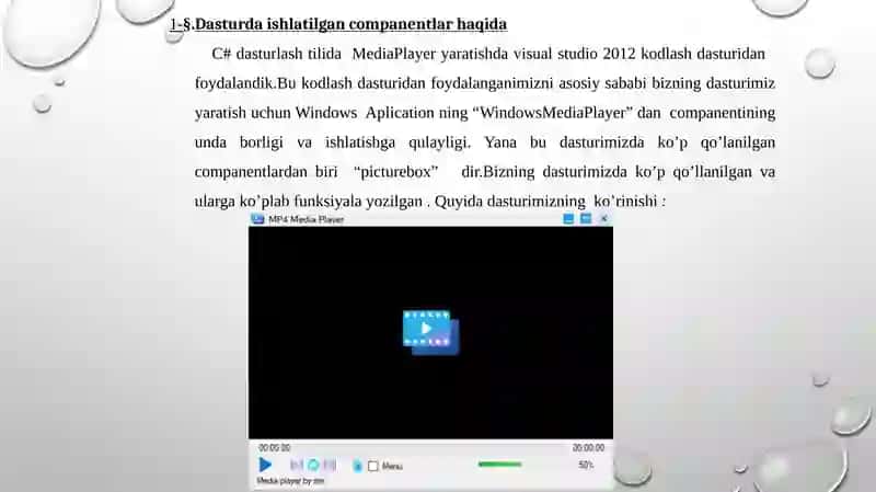 C# dasturlash tilida Mediaplayer yaratish 3