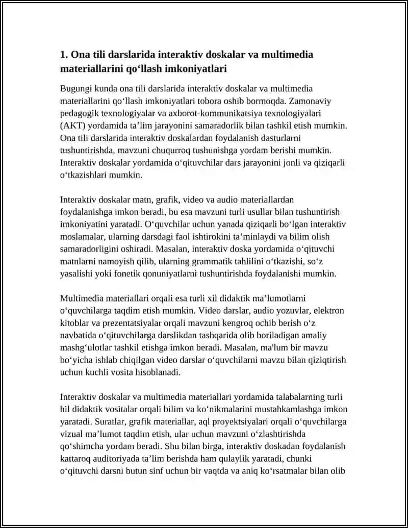 ONA TILI DARSLARIDA AKT DAN FOYDALANISH IMKONIYATLARI 3