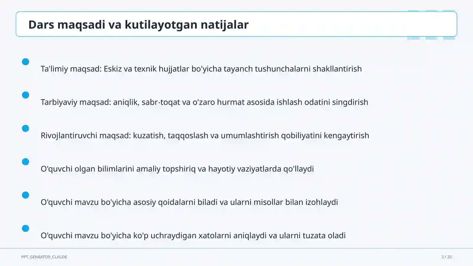 Eskiz va texnik hujjatlar (9-sinf) 3
