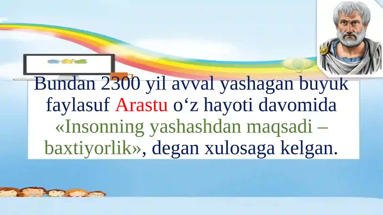 7-sinf tarbiya .Baxtiyor hayotning ustunlar 3