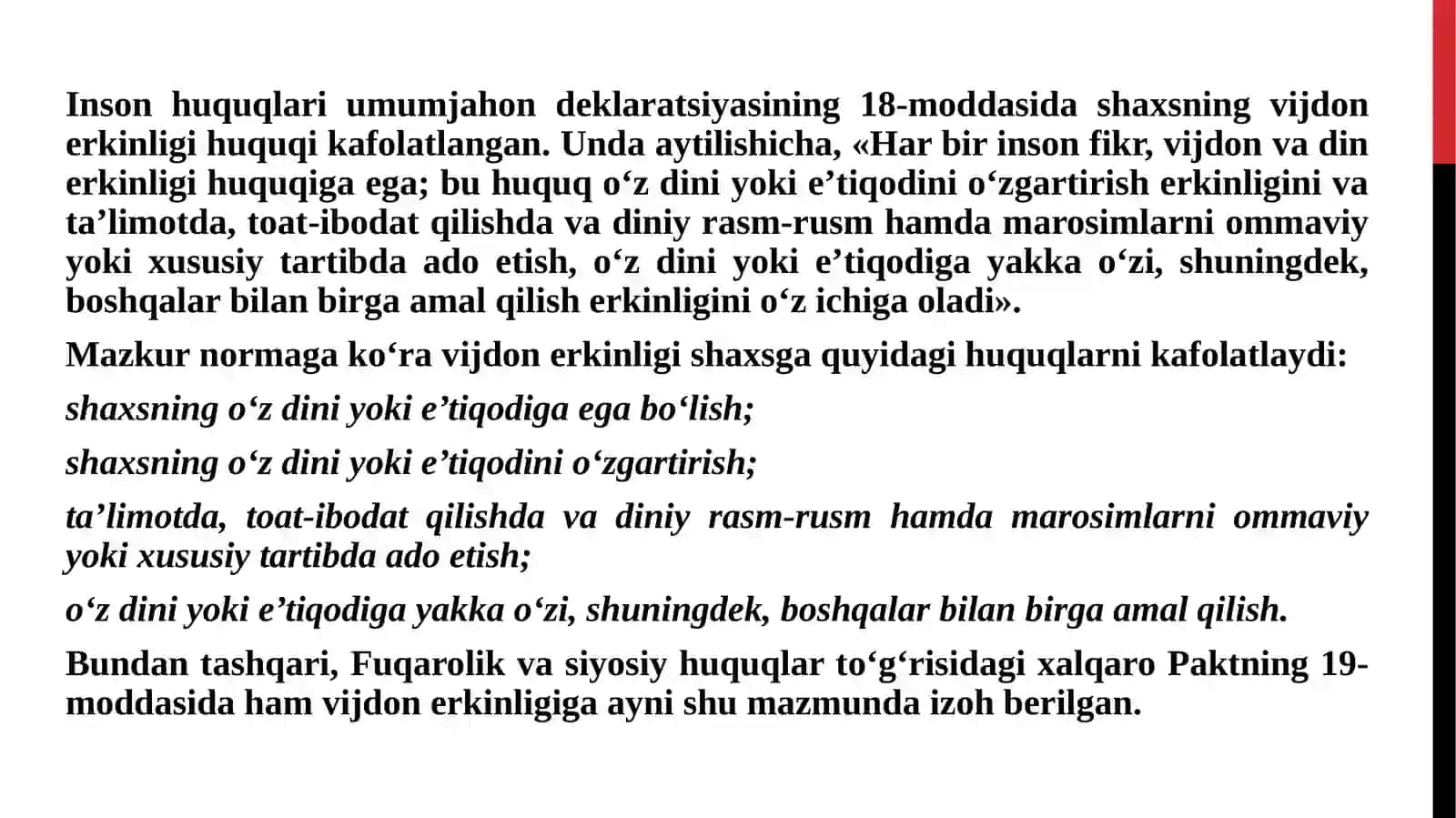 O‘zbekistondagi faoliyat yurituvchi diniy tashkilotlar 3