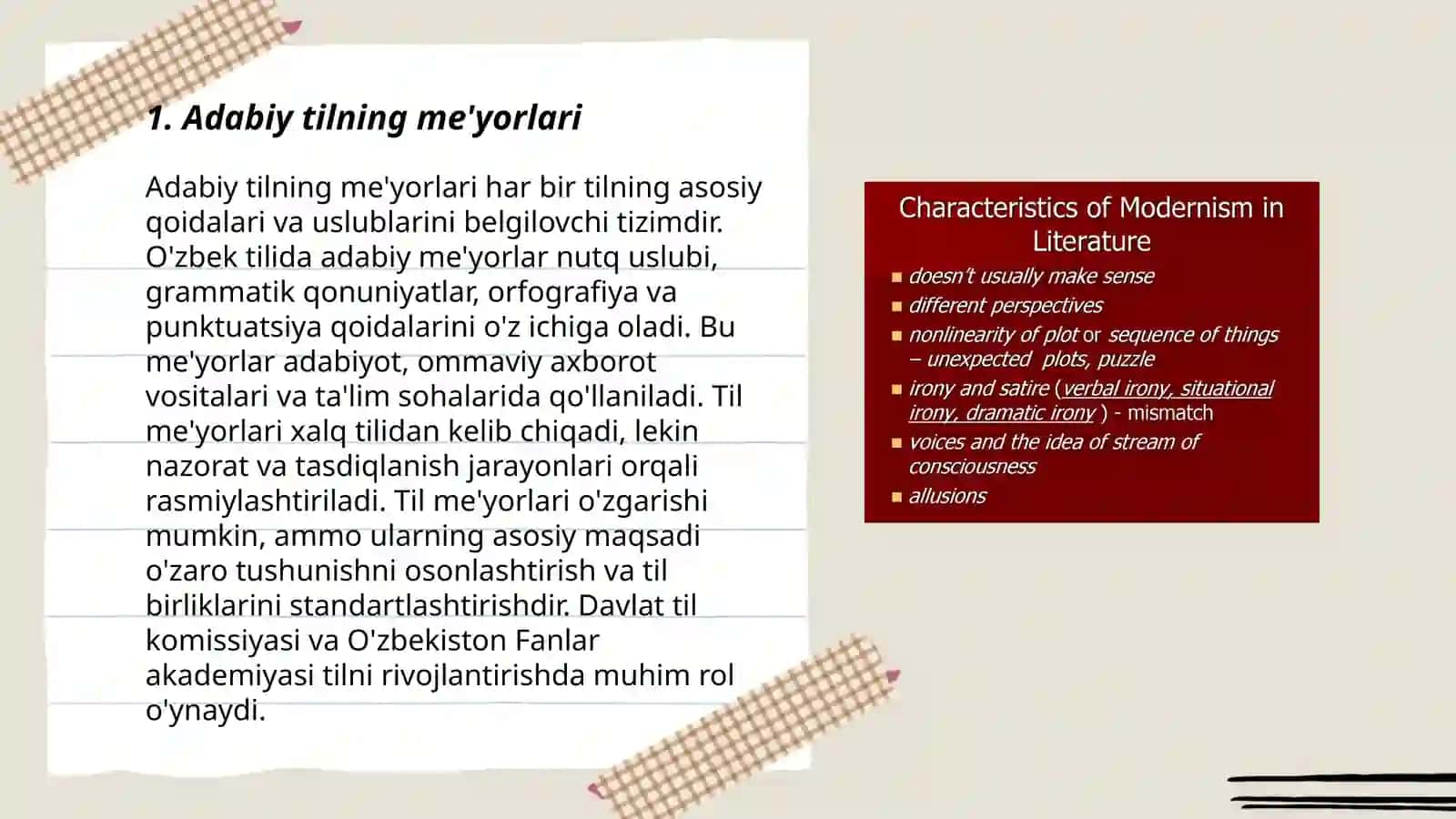 Adabiy til va uzing me'yorlari 3