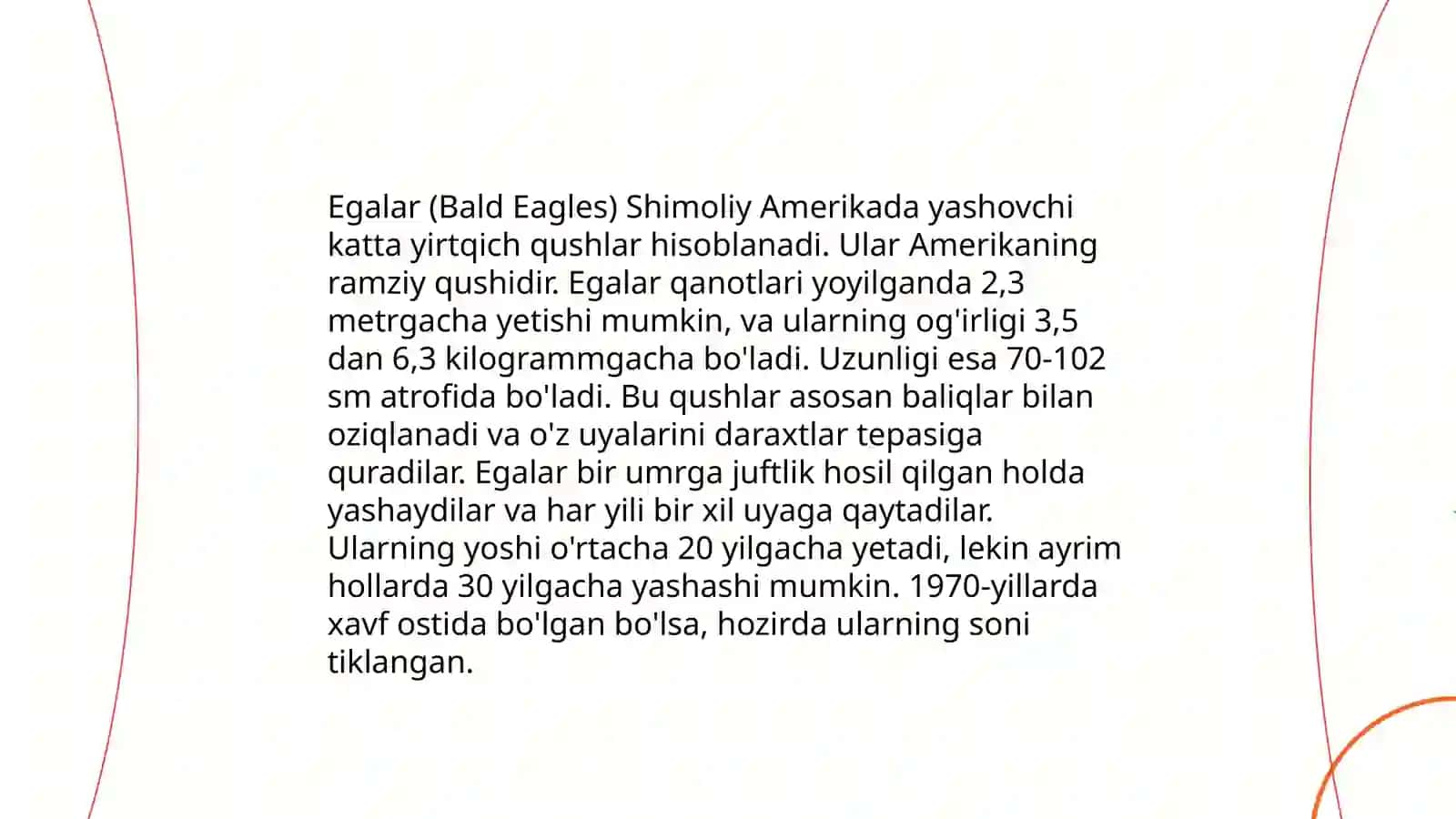 Egalar (Bald Eagles) 3