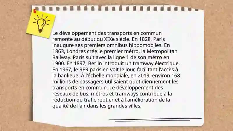Les transports en commun 3