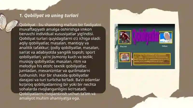 Qobiliyat istedod va talant kabi psixologik xususiyatlar 3
