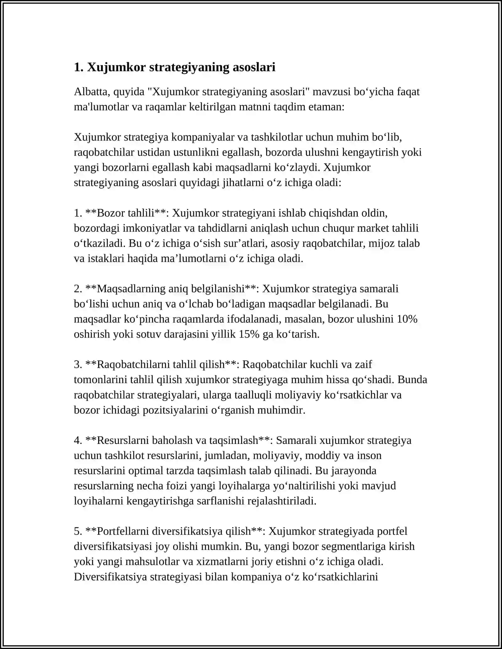 XUJUM KOR SITRATEGIYA 3