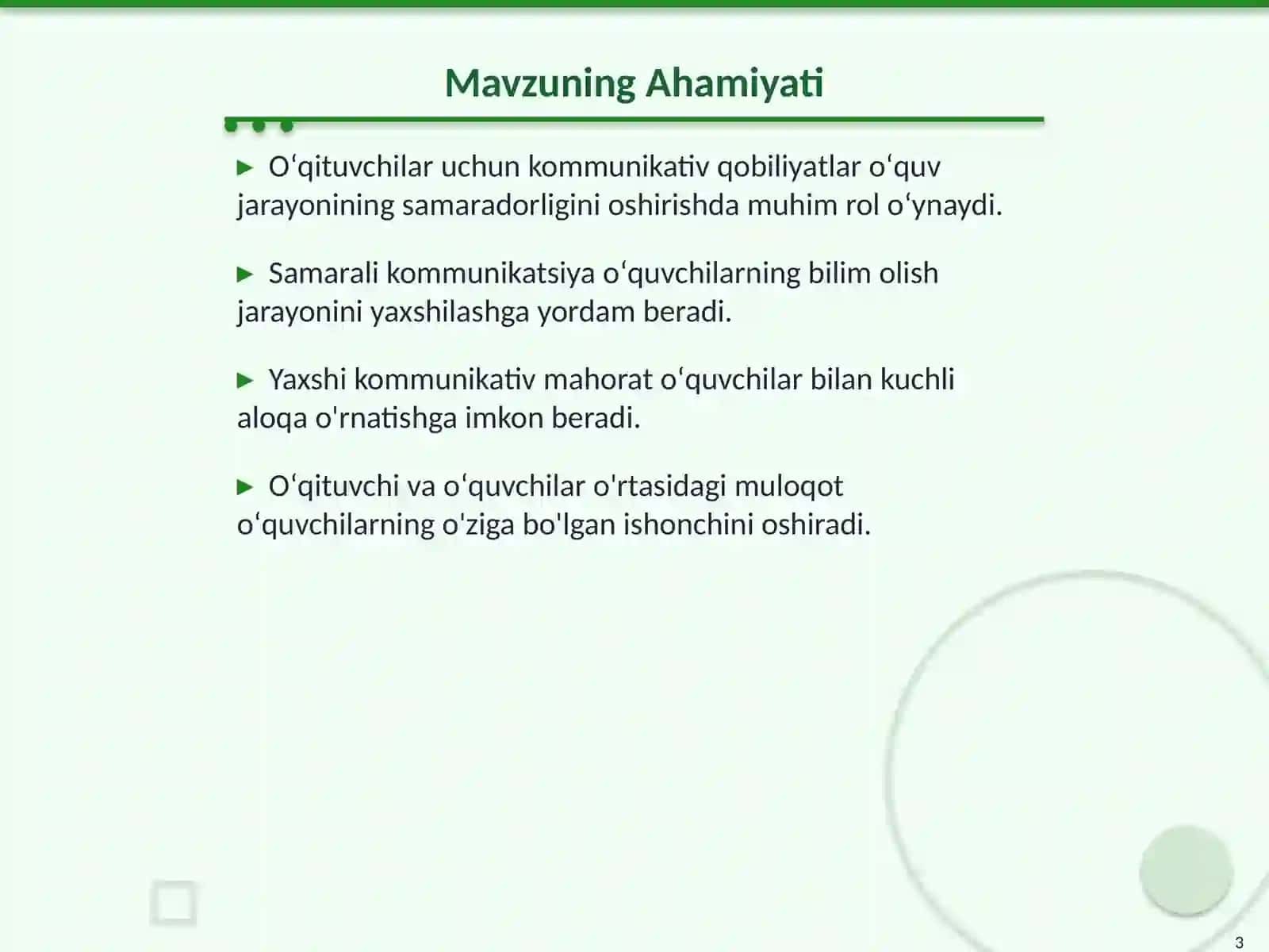 Oʻqituvchining Kommunikativ Qobiliyati 3