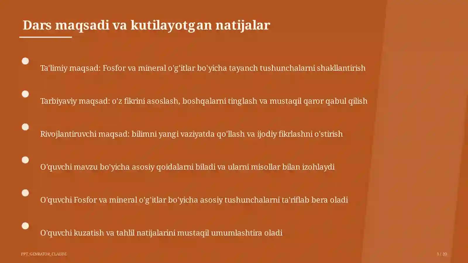 Fosfor va mineral o'g'itlar (9-sinf) 3