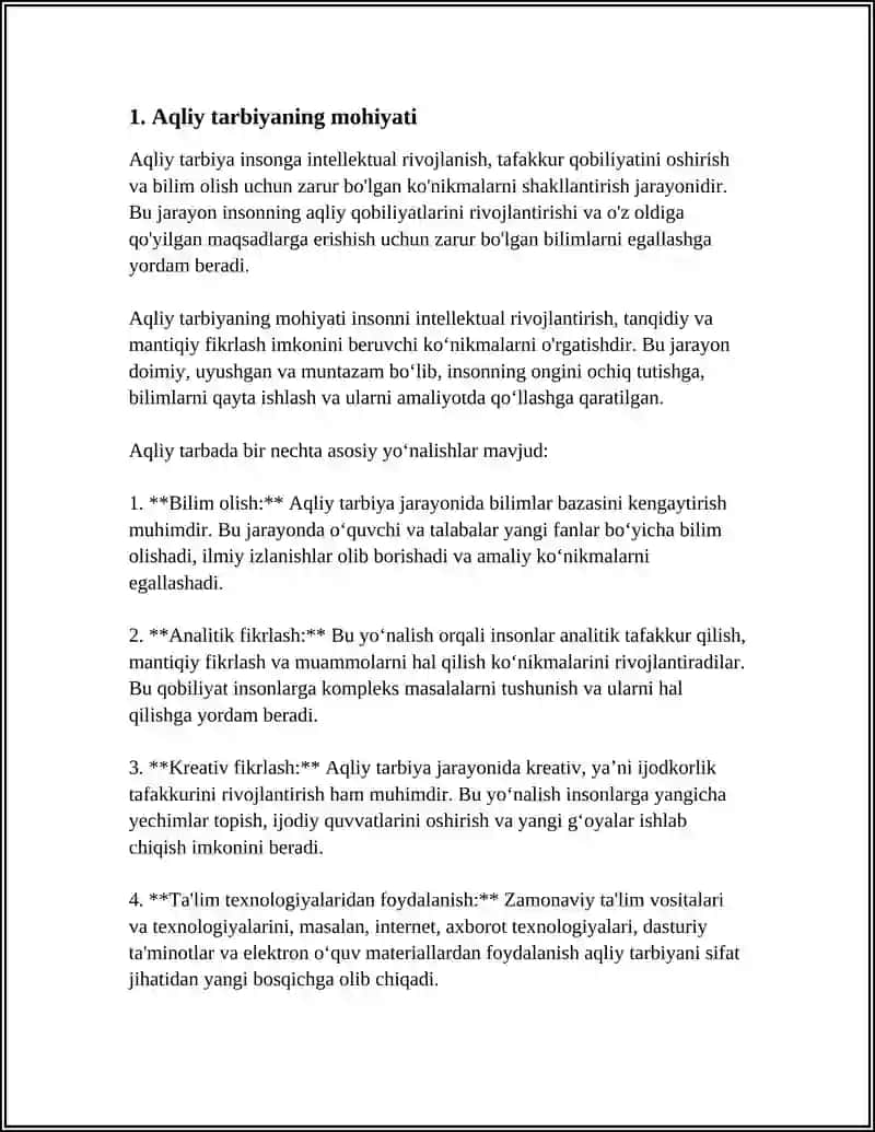 Aqliy tarbiyaning ruhiy va fizilogik asoslari 3