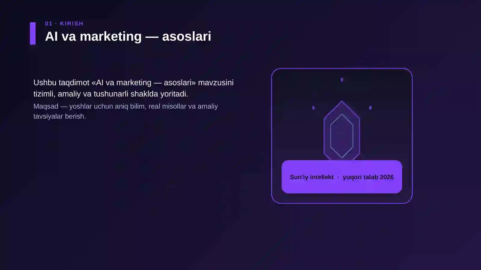 AI va marketing — asoslari 3