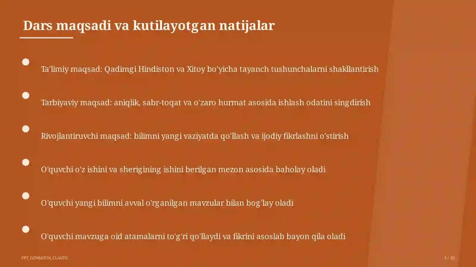 Qadimgi Hindiston va Xitoy (6-sinf) 3