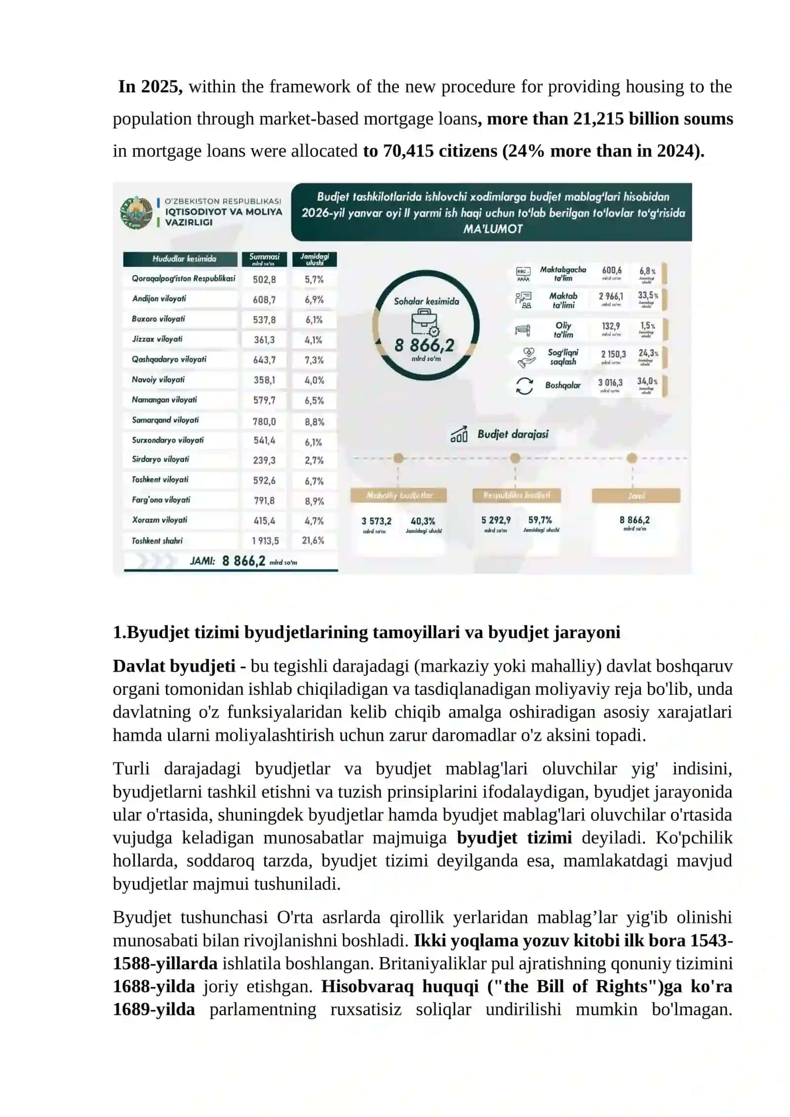 O’ZBEKISTONDA BYUDJET TUZILISHI VA QURILISHI 3