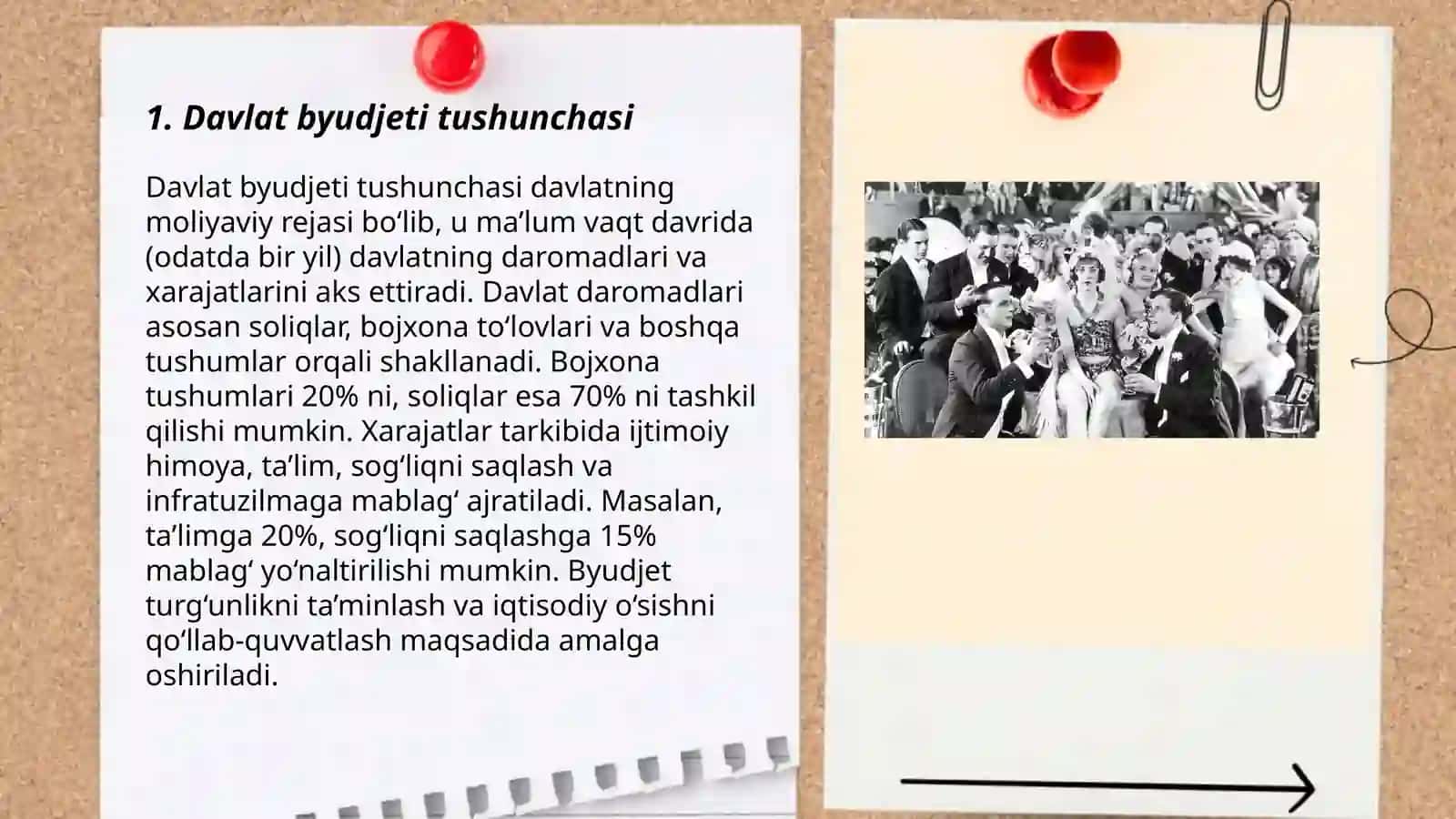 Davlat budjetining mohiyati va ahamiyati 3
