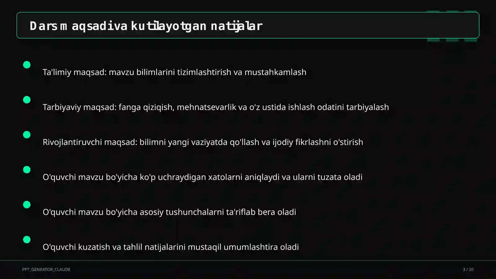 Onlayn dars o'tish metodikasi: Zoom va Google Meet 3