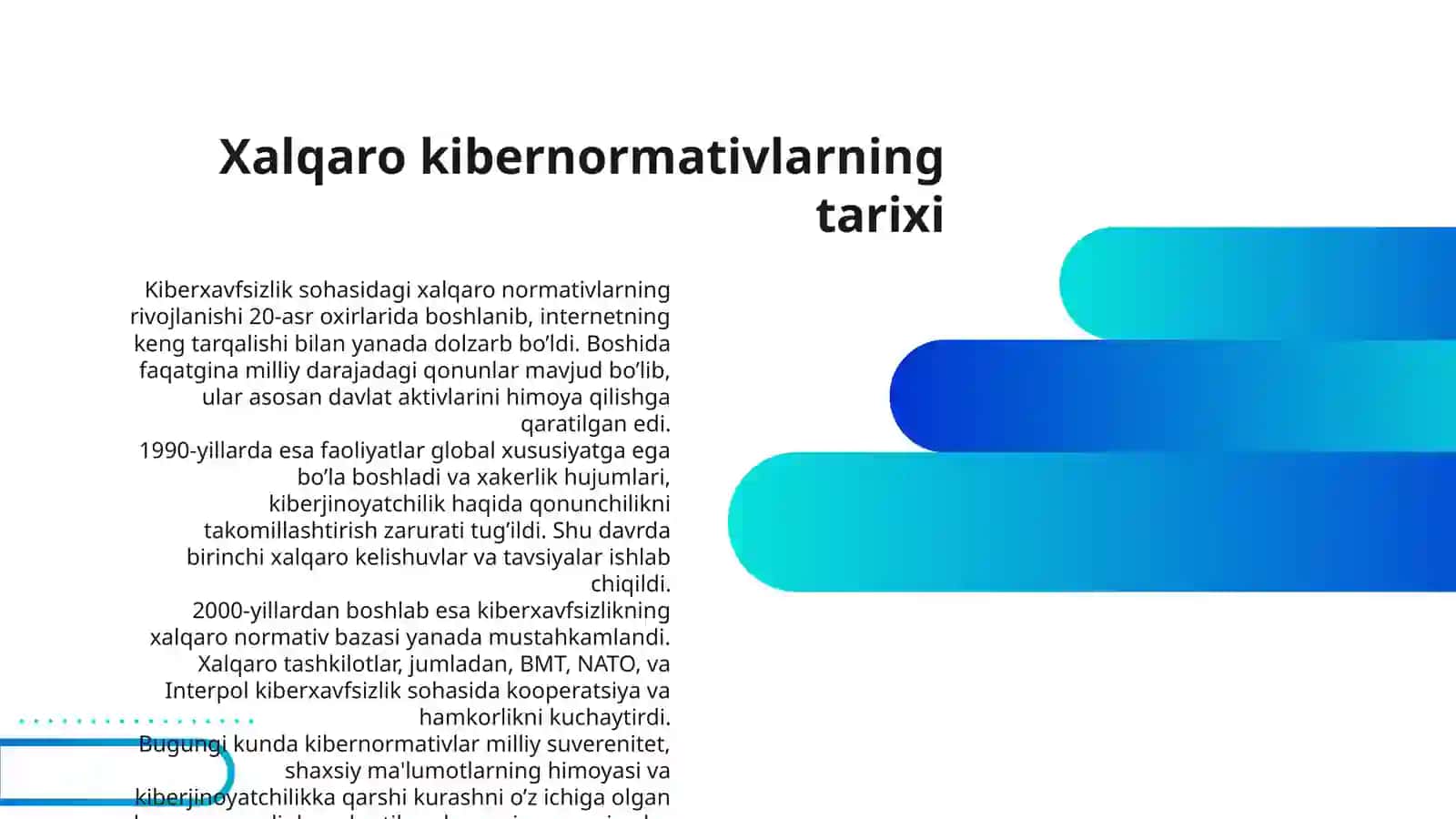 KIBERXAVFSIZLIK YUZASIDAN XALQARO HUJJATLAR VA CHET EL MAMLAKATLARI TAJRIBASI 3