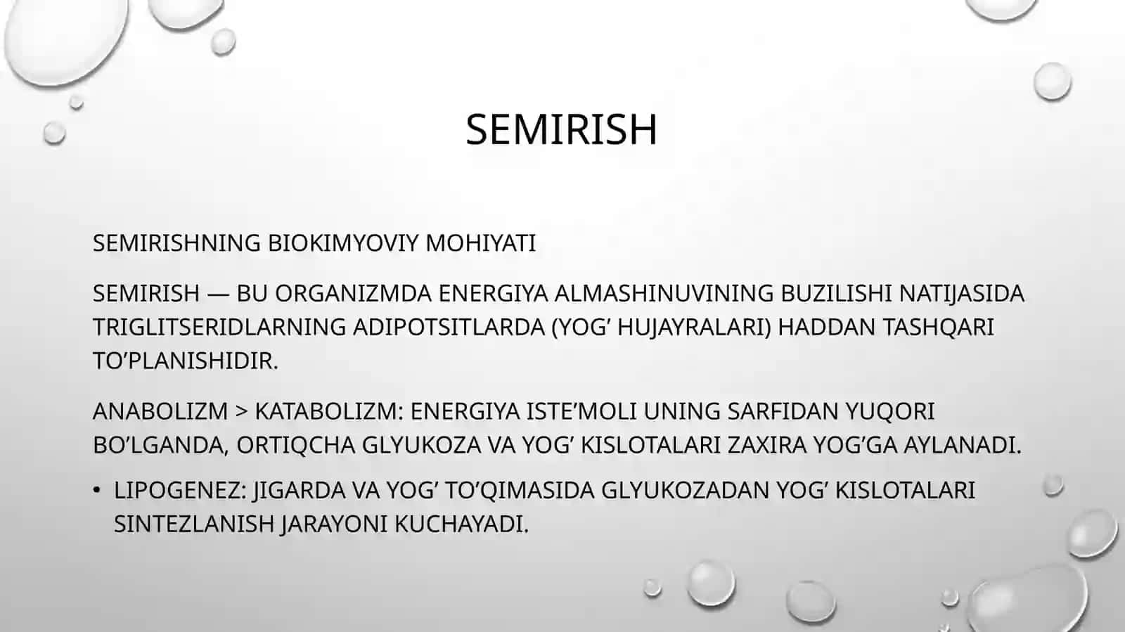 Bolalarda semirish 3