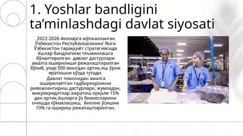 Yoshlar Bandligining Muammosi 3