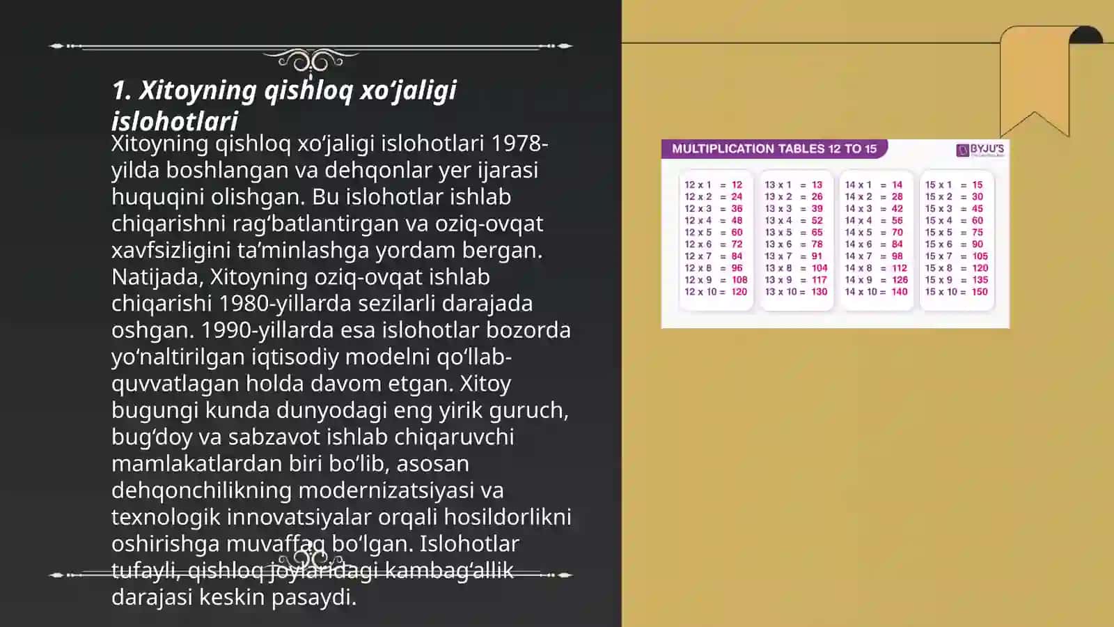 Kambagʻallikni qisqartirish boʻyicha xorij tajribasi, kambagʻallikni qisqartirish boʻyicha Xitoy tajribasini oʻrganish 3