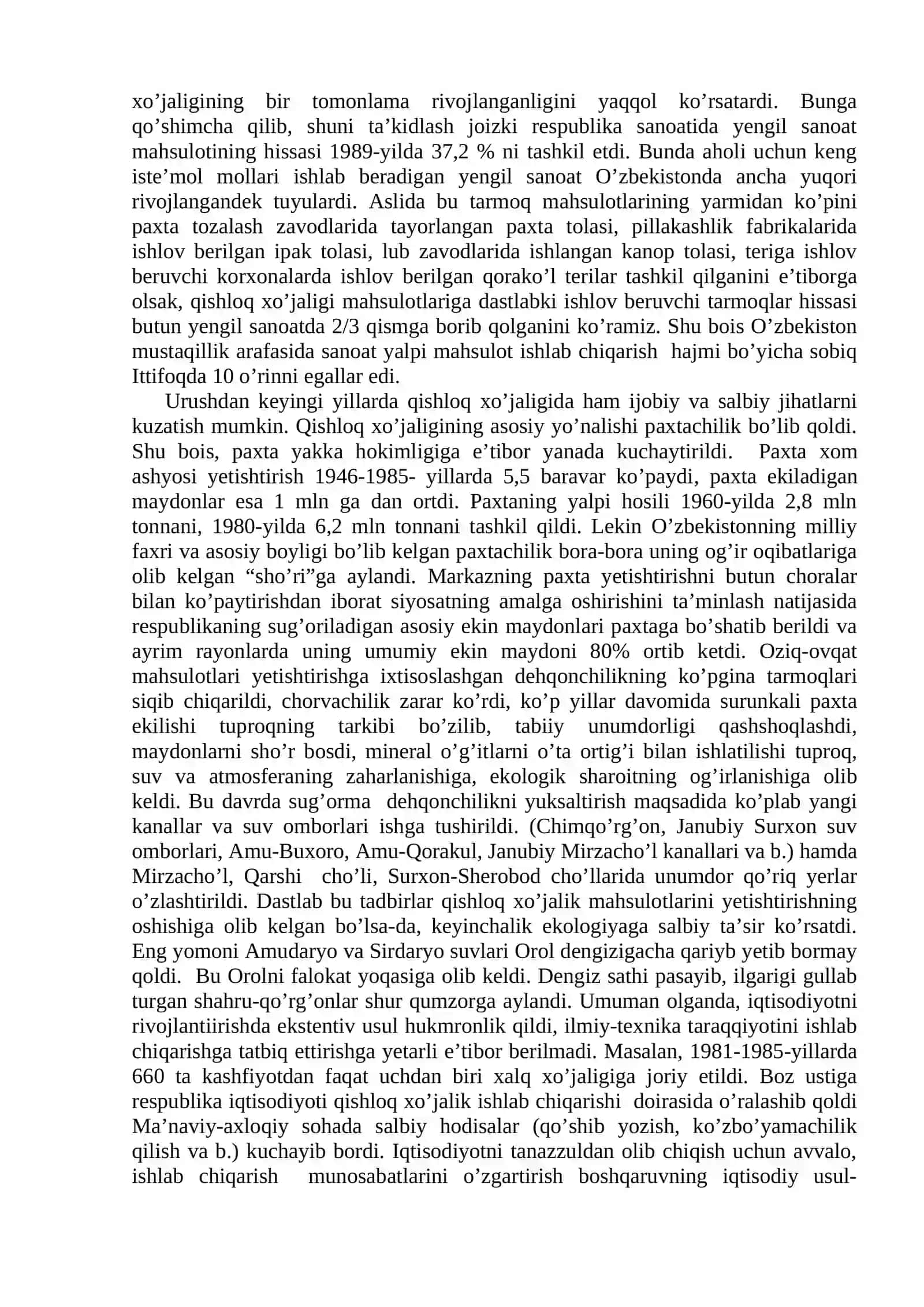 MUSTAQILLIKKA ERISHISH ARAFASIDA O’ZBEKISTONDAGI IJTIMOIY-SIYOSIY JARAYONLAR 3