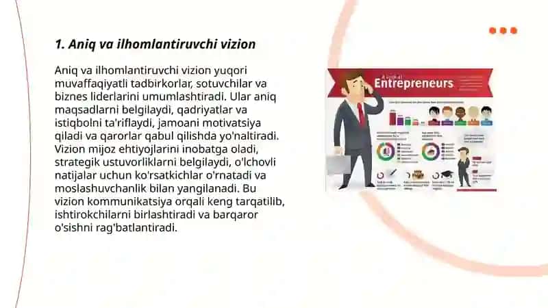 Aniq va ilhomlantiruvchi vizion 3