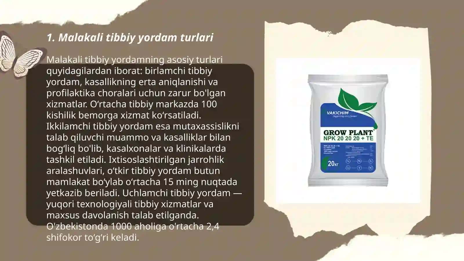 Malakali va iqtisoslashtirilgan tibbiy yordamni tashkil etish 3