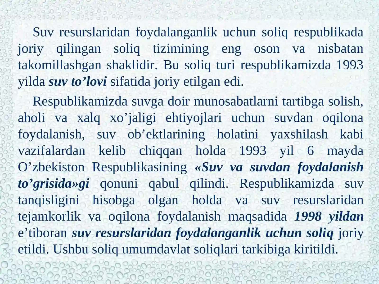SOLIQLAR VA SOLIQQA TORTISH 3