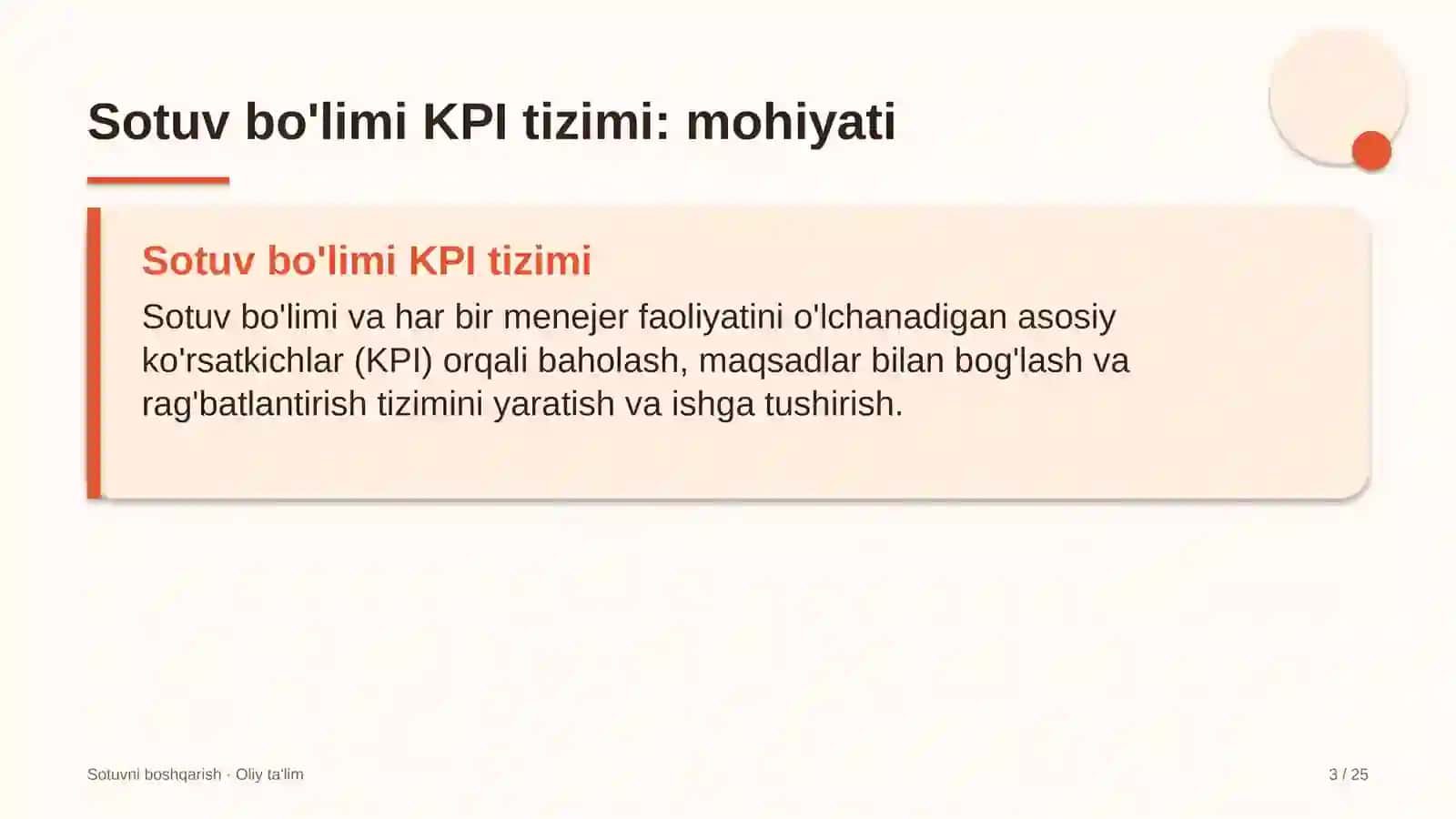 choyxonalarda sotuv bo'limi kpi tizimini joriy etish 2836 3