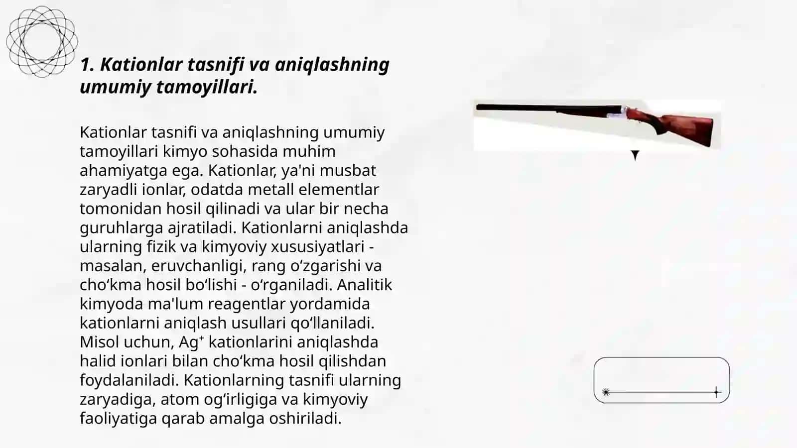 Bi+3, Cd+2 va Hg+2 kationlarini tizimli tahlil chizmasini tuzish va analitik reaksiyalari 3