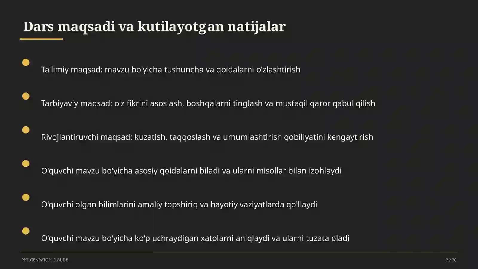 Oilaviy qadriyatlar va mas'uliyat (10-sinf) 3