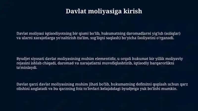 Davlatiymoliya 3