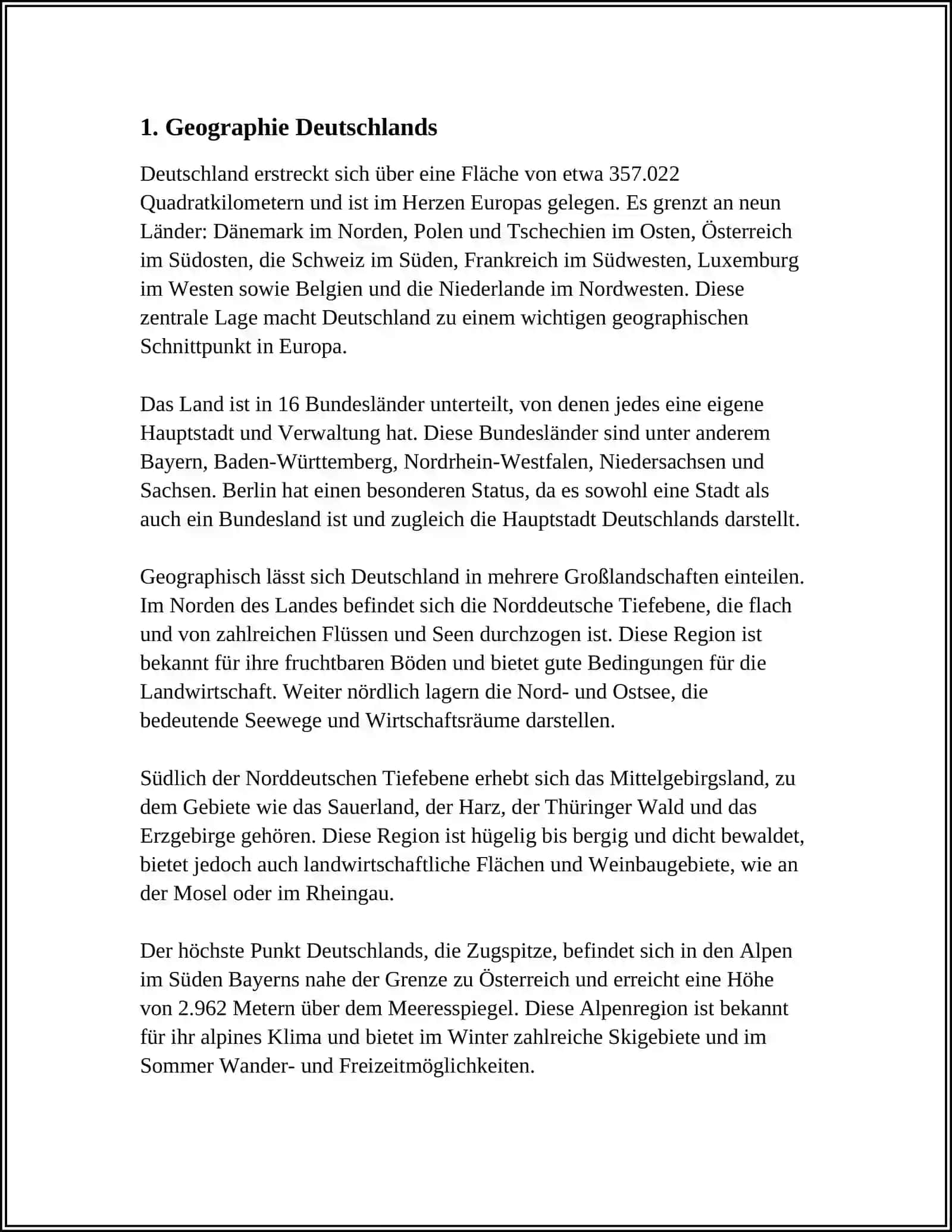 Thema: DEUTSCHLAND 3