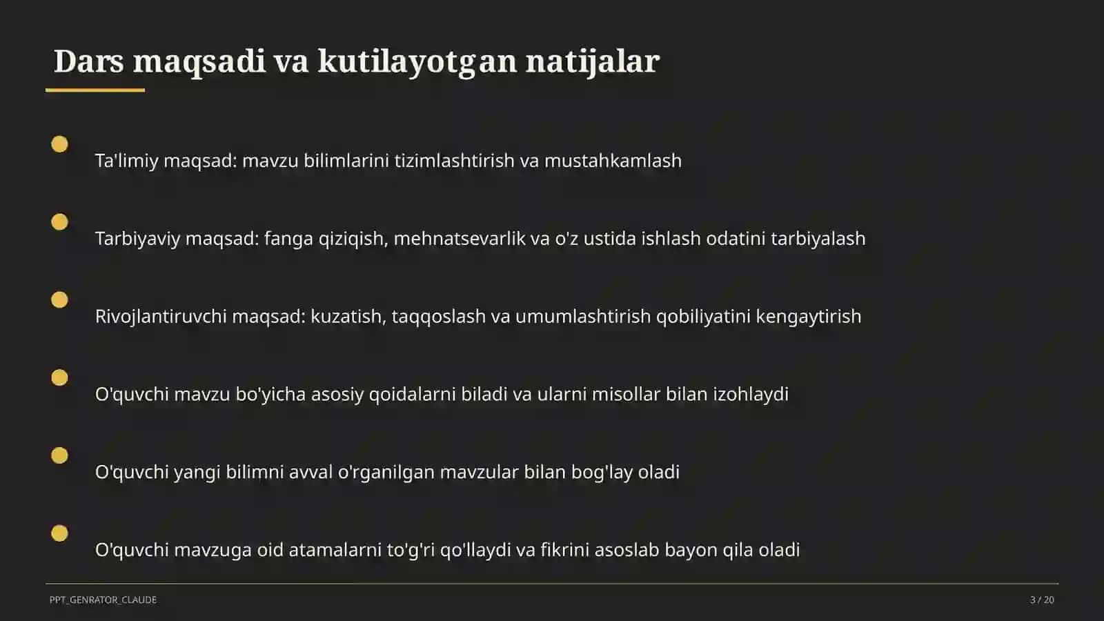 Geografiya 11-sinfgacha: o'lkashunoslik loyihalari va xarita bilan ishlash 3