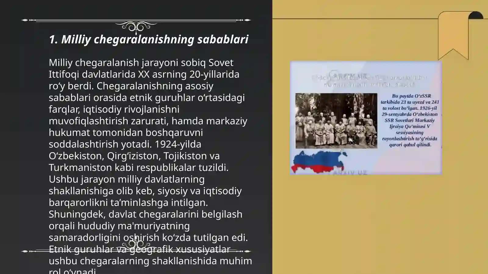 Milliy chegaralanishning sabablari 3