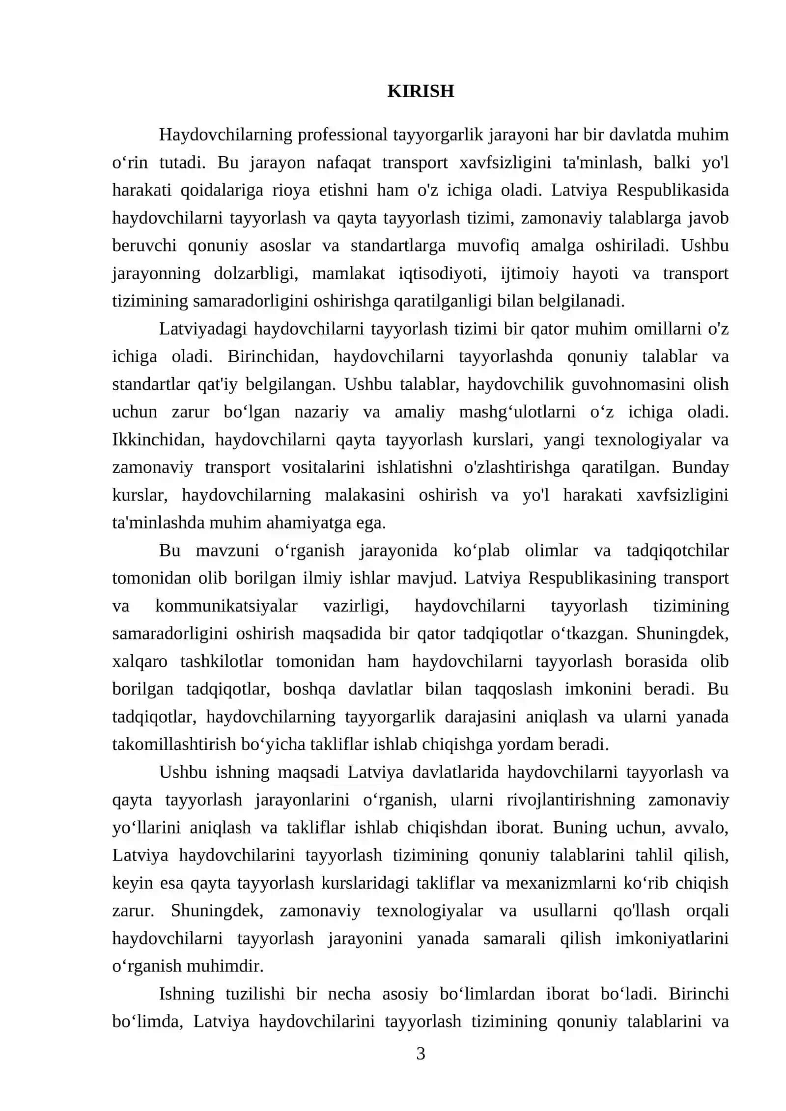 Latviya davlatlarda haydovchilarni tayyorlash va qayta tayyorlash 3