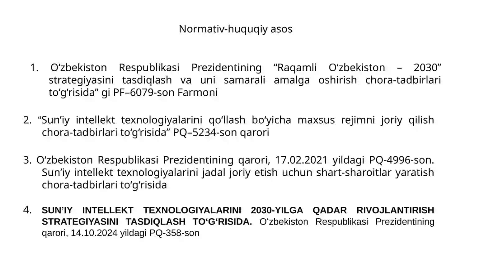 Sun’iyintellekt va uning huquqiy asoslari 3