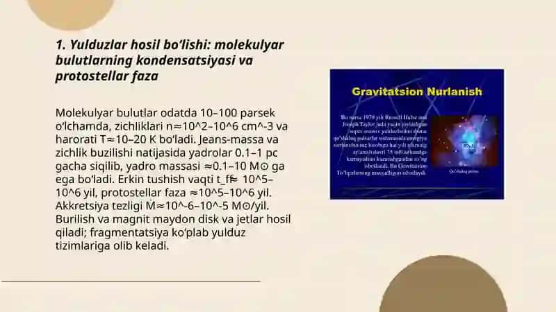 Yulduzlar astronomiyasining taraqqiyoti bosqichlari 3