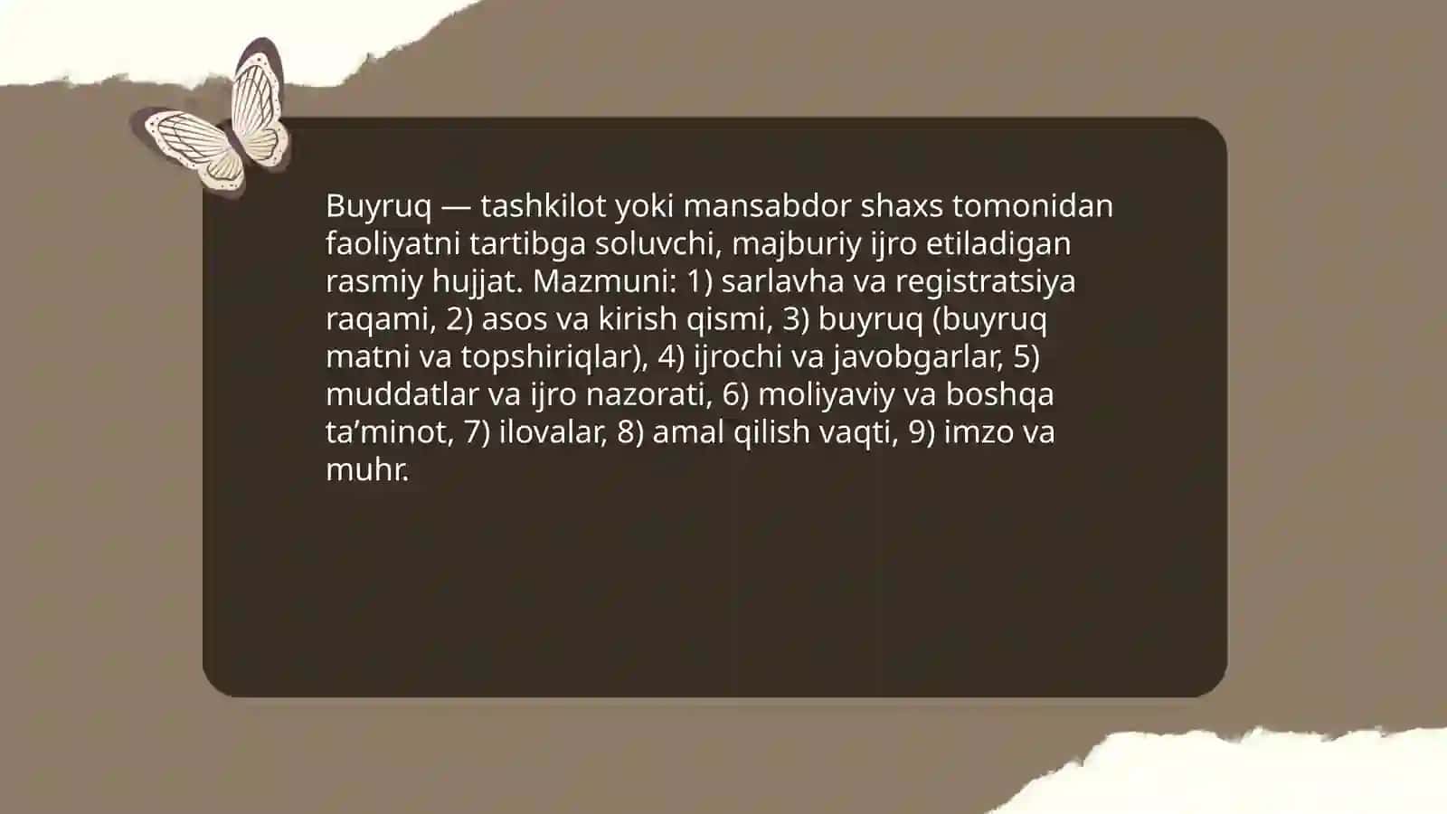 Farmoish hujjatlari 3