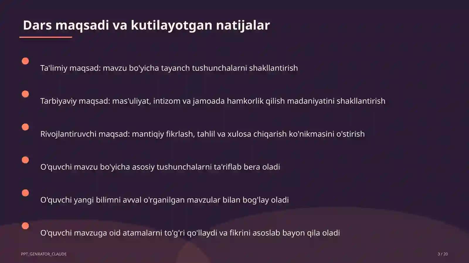 Vaqt o'lchovlari: soat, minut, sekund (3-sinf) 3